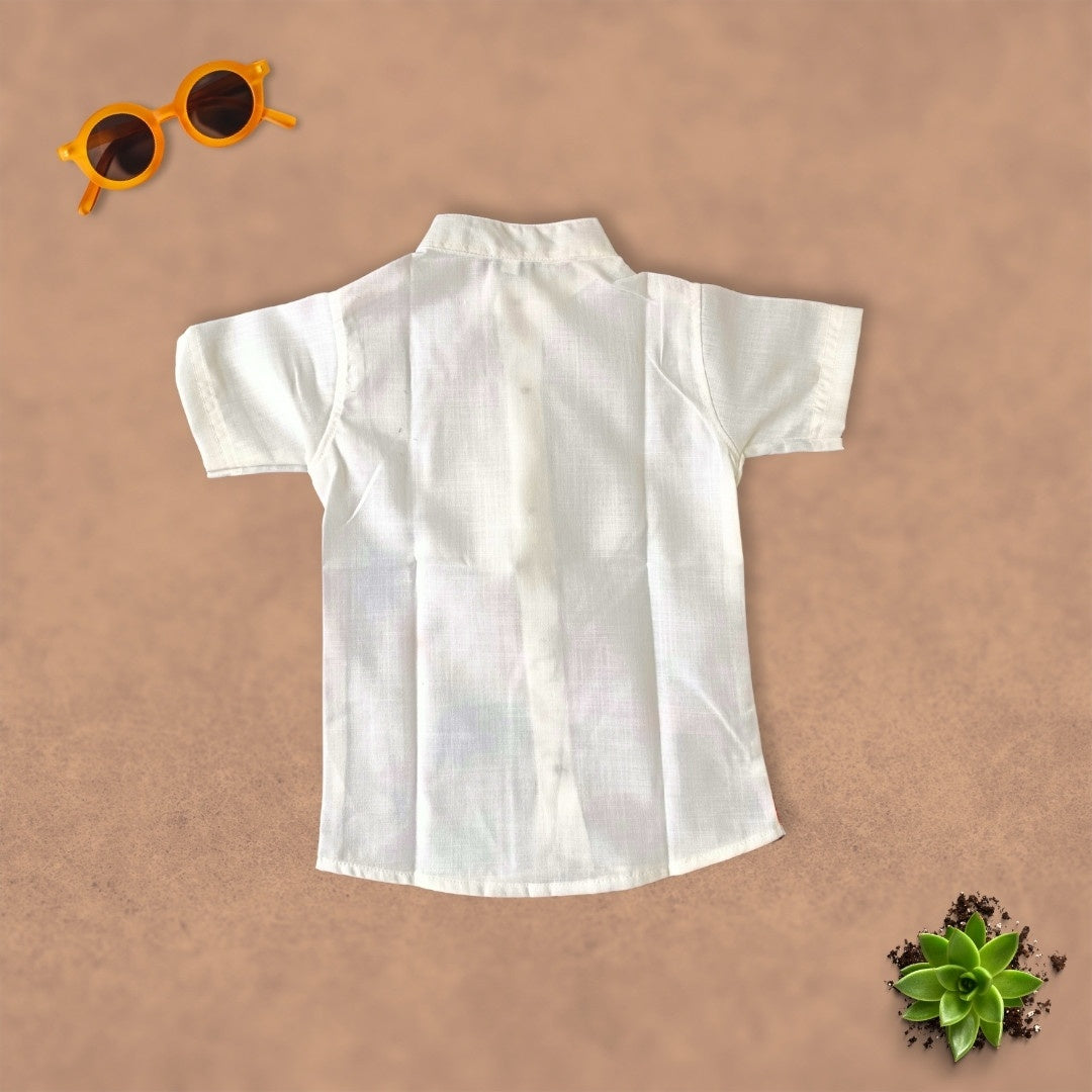 Groovy Stars | White Shirt