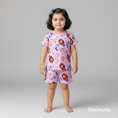 Groovy Toons | Pink Co-ord Set