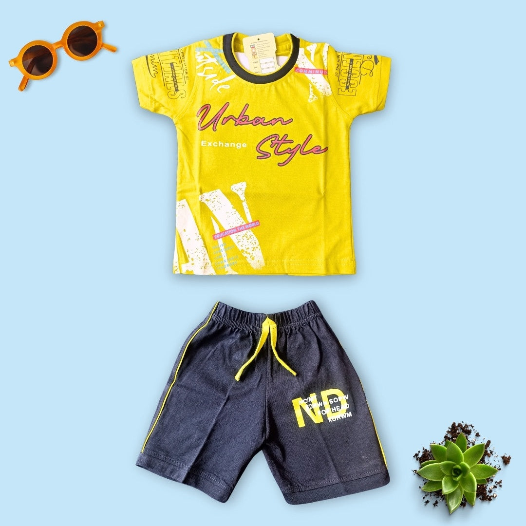 Mini Sidekicks | Yellow T-Shirt