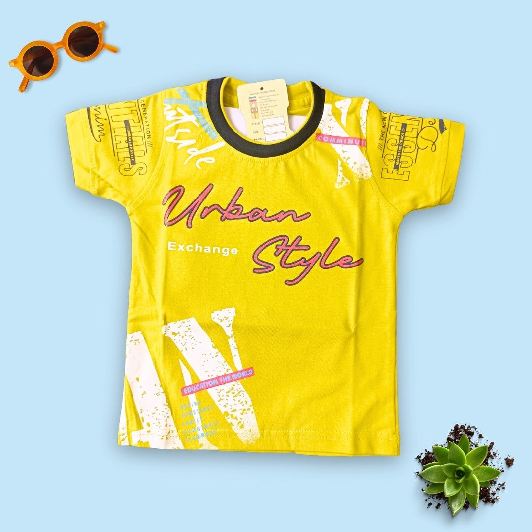 Mini Sidekicks | Yellow T-Shirt