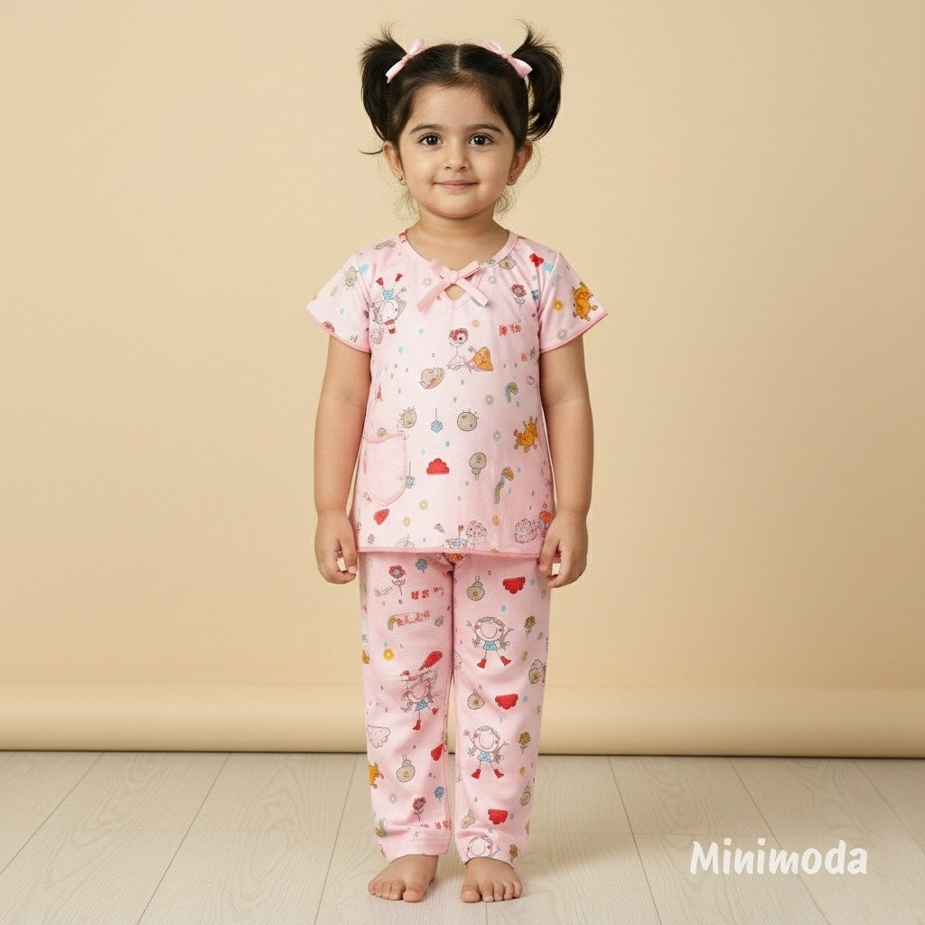Mighty Sprinkles | Baby Pink Nightwear