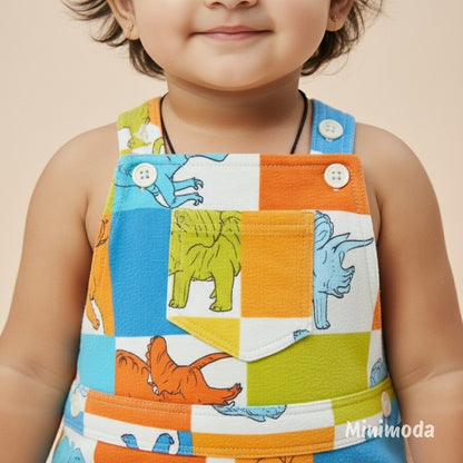 Giggly Sprinkles | Bright Kids Dungarees