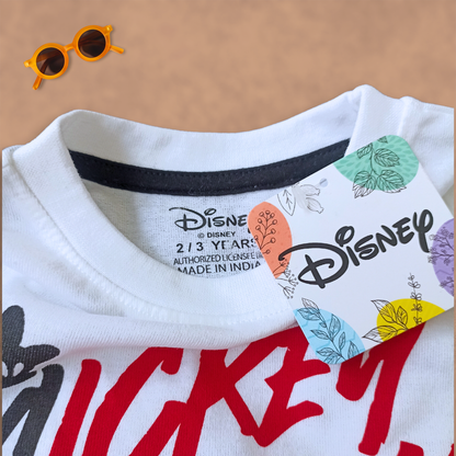 Groovy Mickey | White T-Shirt