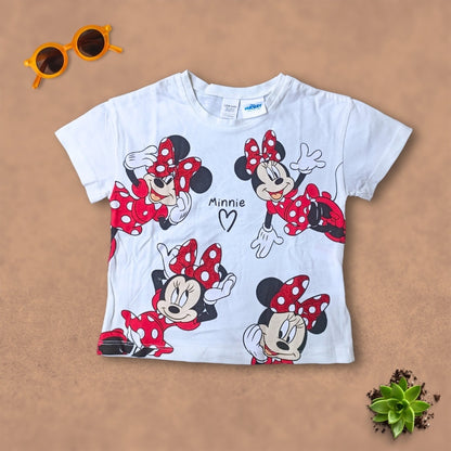 Royal Snowflakes | White T-Shirt & Pant Combo