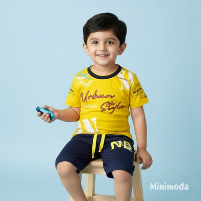 Mini Sidekicks | Yellow T-Shirt