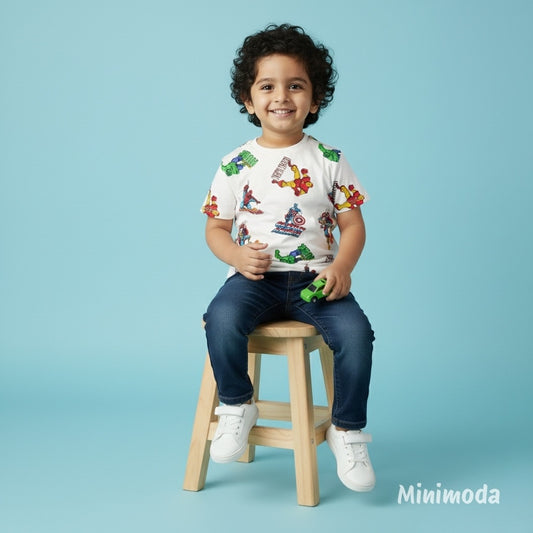 Mighty Sprinkles | Off White T-Shirt