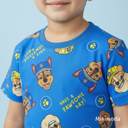Mini Pawsome | Blue Co-ord Set