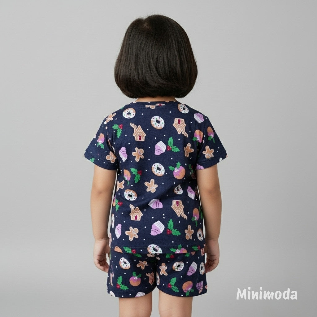 Snappy Stars | Black Co-ord Set