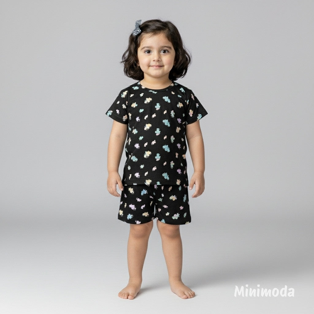 Incredible Toons | Black Co-ord Set