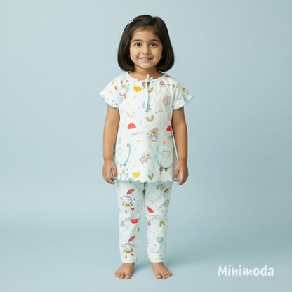 Mini Sprinkles | Light Blue Nightwear