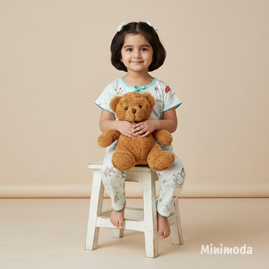 Mini Sprinkles | Light Blue Nightwear