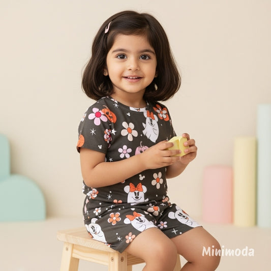 Zany Tales | Black Co-ord Set