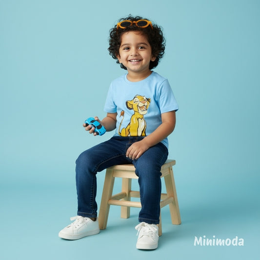 Roaring Capes | Kids T-Shirt Blue