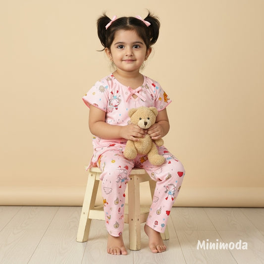 Mighty Sprinkles | Baby Pink Nightwear