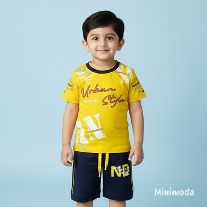 Mini Sidekicks | Yellow T-Shirt