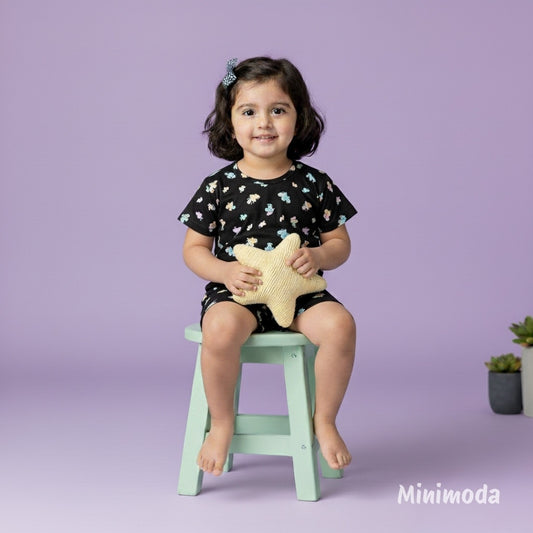 Incredible Toons | Black Co-ord Set