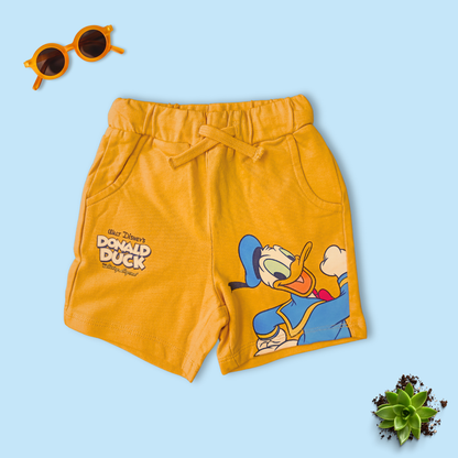Cuddly Sidekicks | Yellow Half Pants
