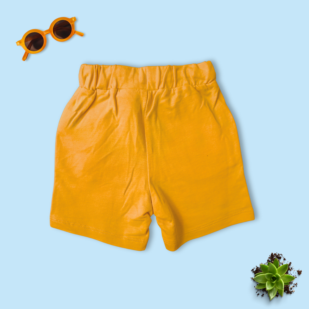 Cuddly Sidekicks | Yellow Half Pants