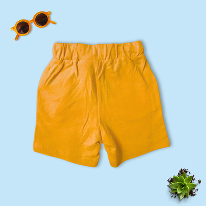 Cuddly Sidekicks | Yellow Half Pants