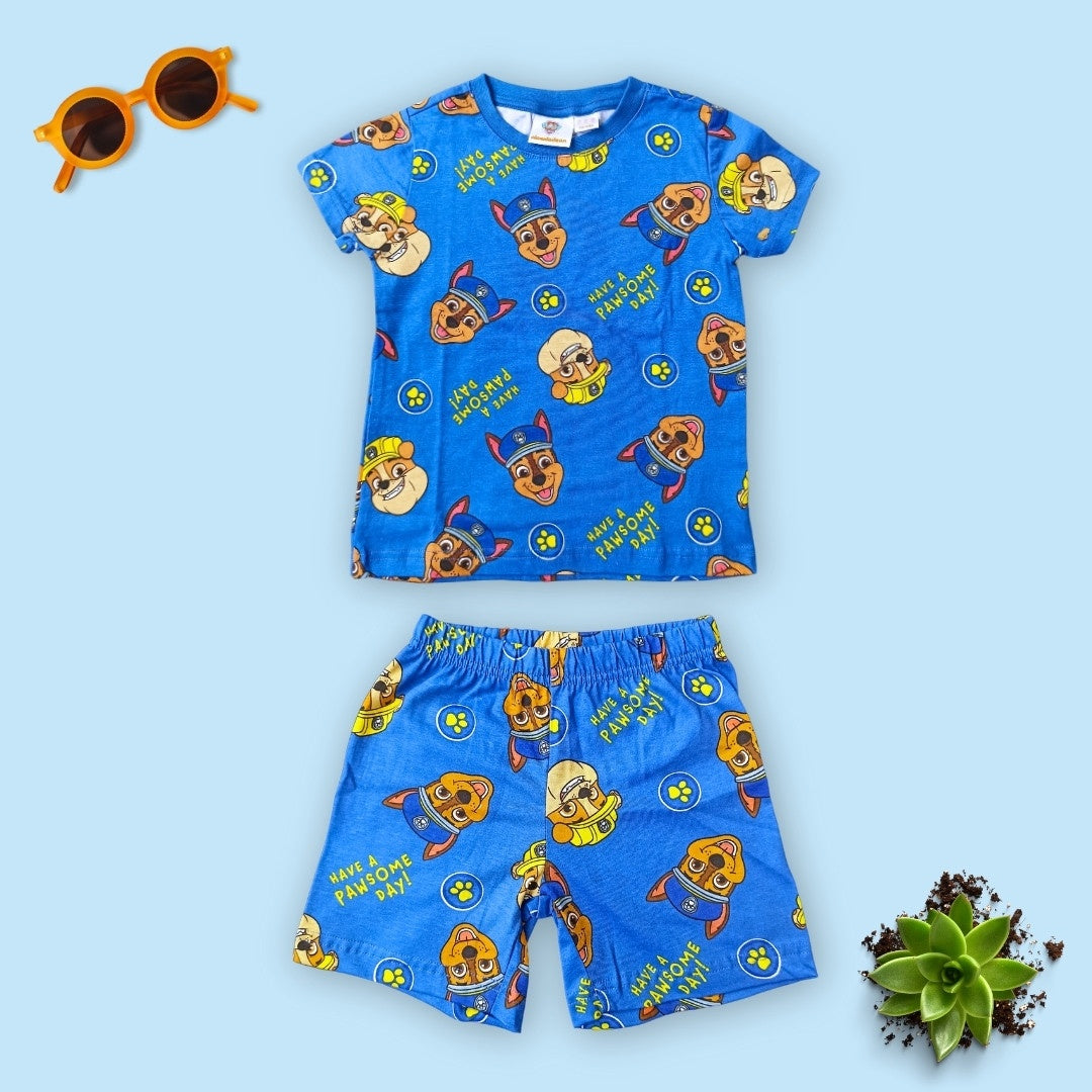 Mini Pawsome | Blue Co-ord Set