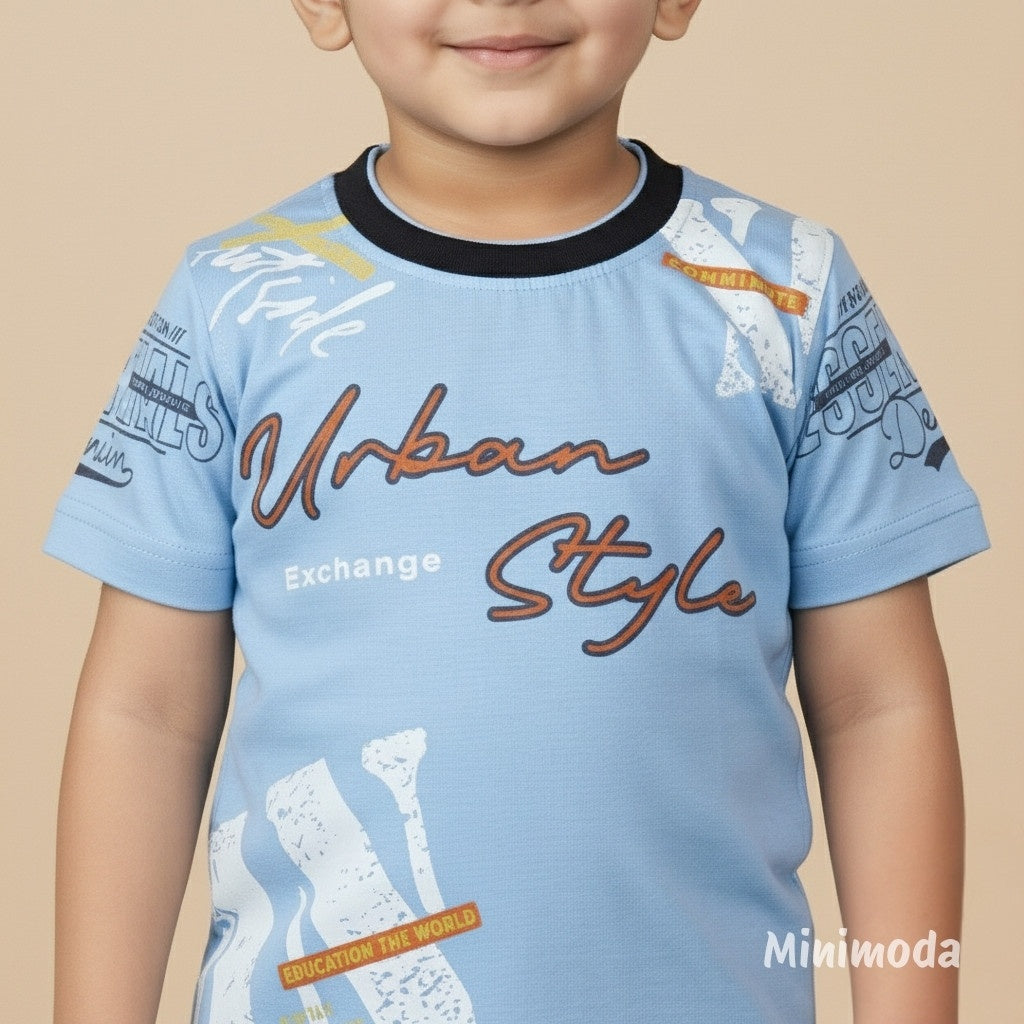 Super Buddies | Light Blue T-Shirt