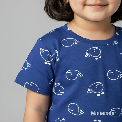 Mini Zoomers | Blue Co-ord Set