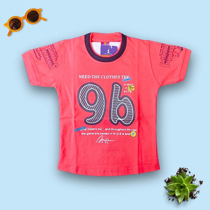 Giggly Stars | Red T-Shirt