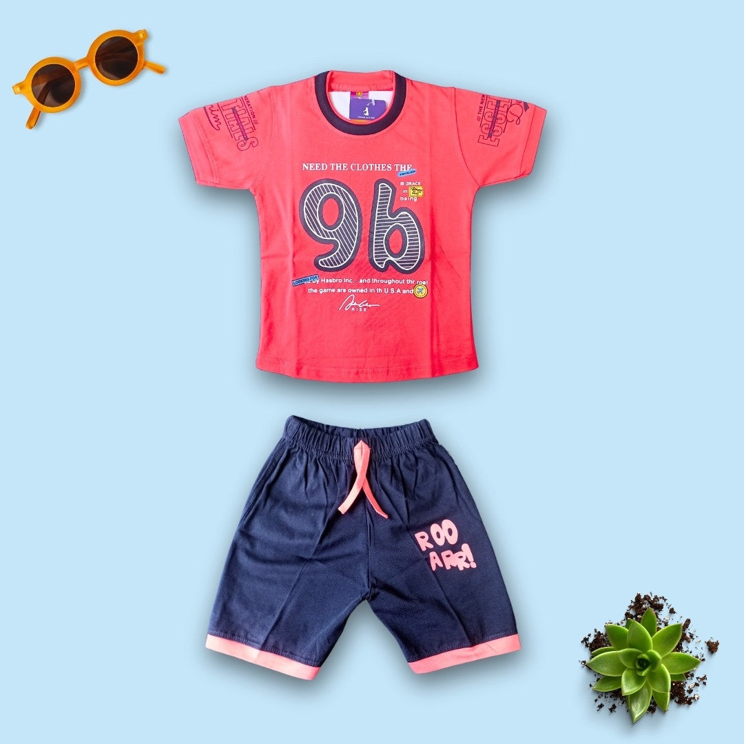 Giggly Stars | Red T-Shirt