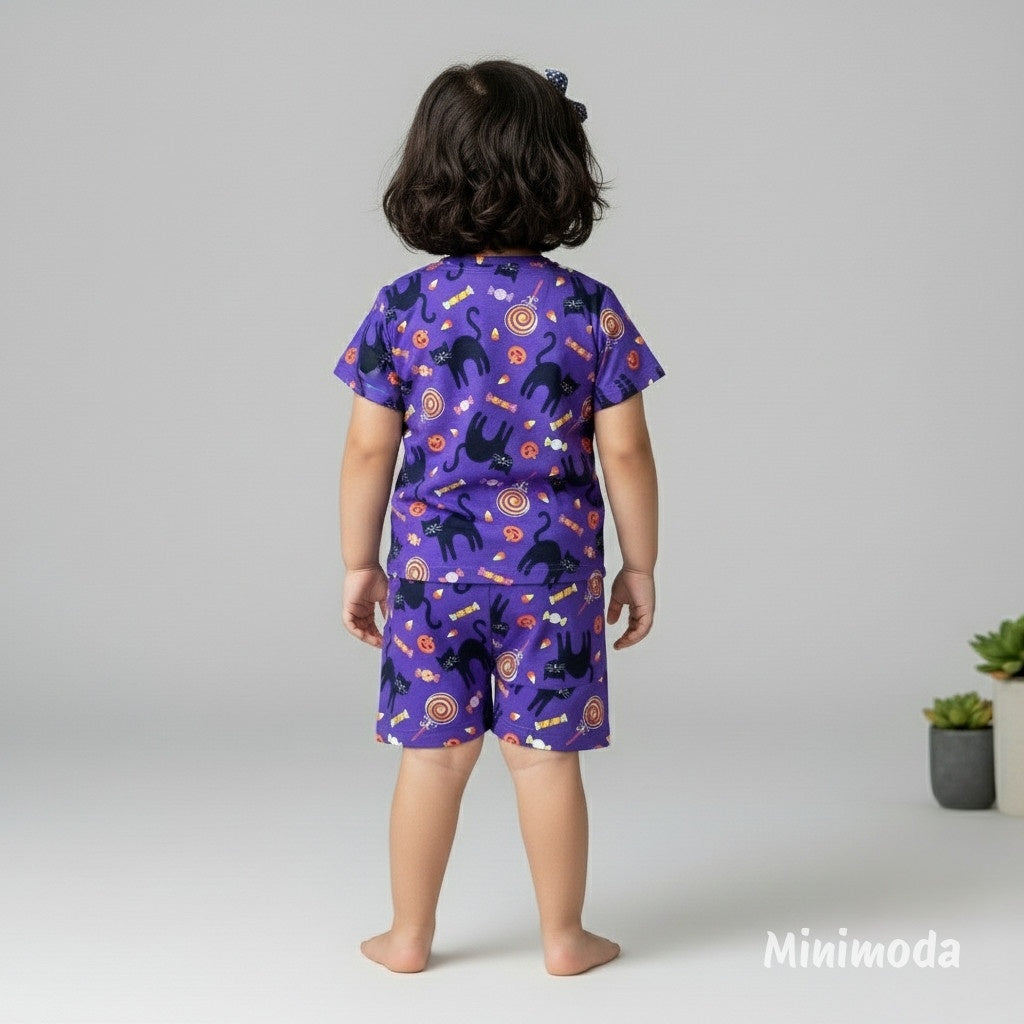 Cuddly Pals | Purple Co-ord Set