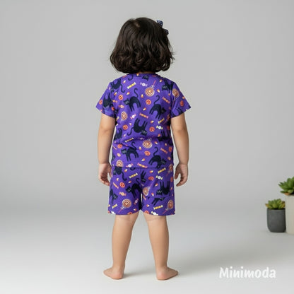 Cuddly Pals | Purple Co-ord Set
