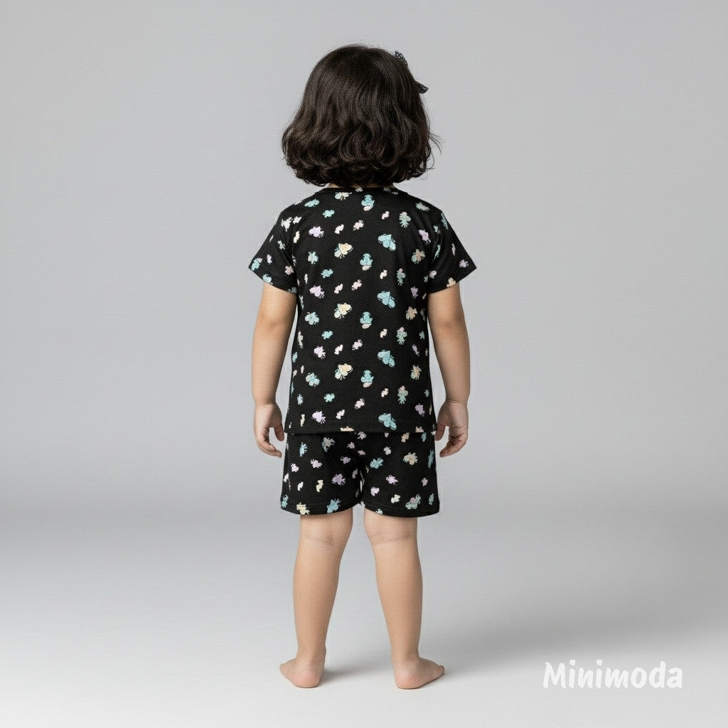 Incredible Toons | Black Co-ord Set