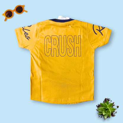 Peppy Villains | Mustard T-Shirt