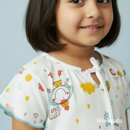 Mini Sprinkles | Light Blue Nightwear