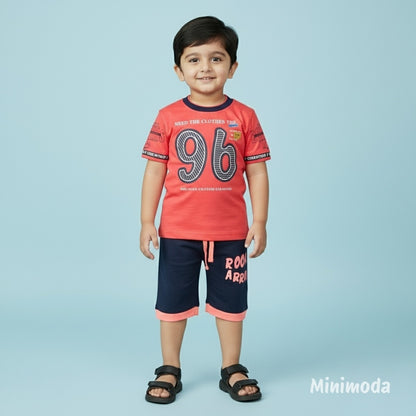 Giggly Stars | Red T-Shirt