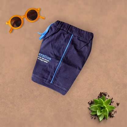 Mini Ninjas | Blue T-Shirt & Pant Combo
