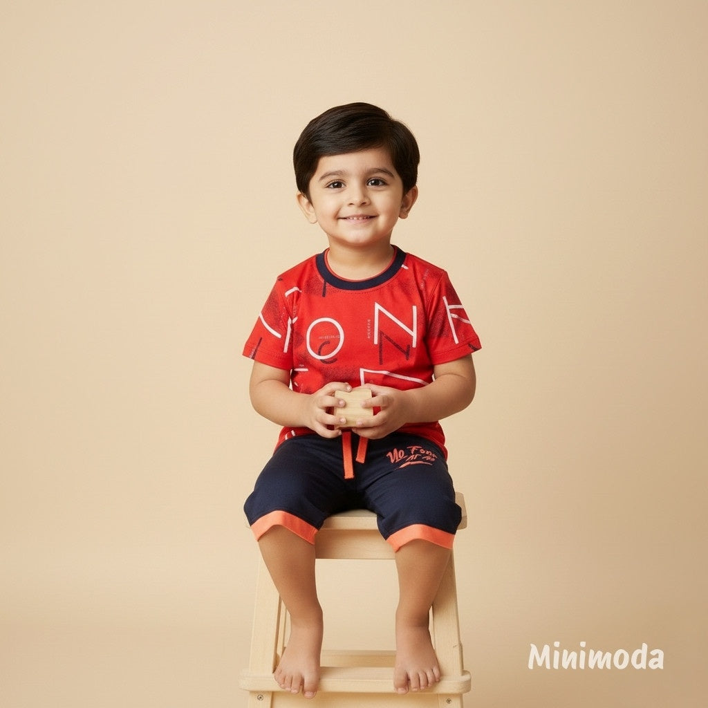 Witty Doodles | Red T-Shirt