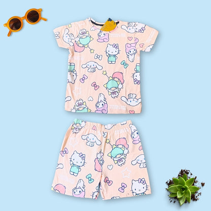 Roaring Rangers | Baby Pink Co-ord Set