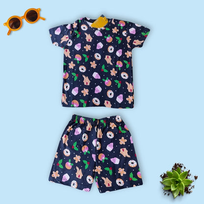 Snappy Stars | Black Co-ord Set