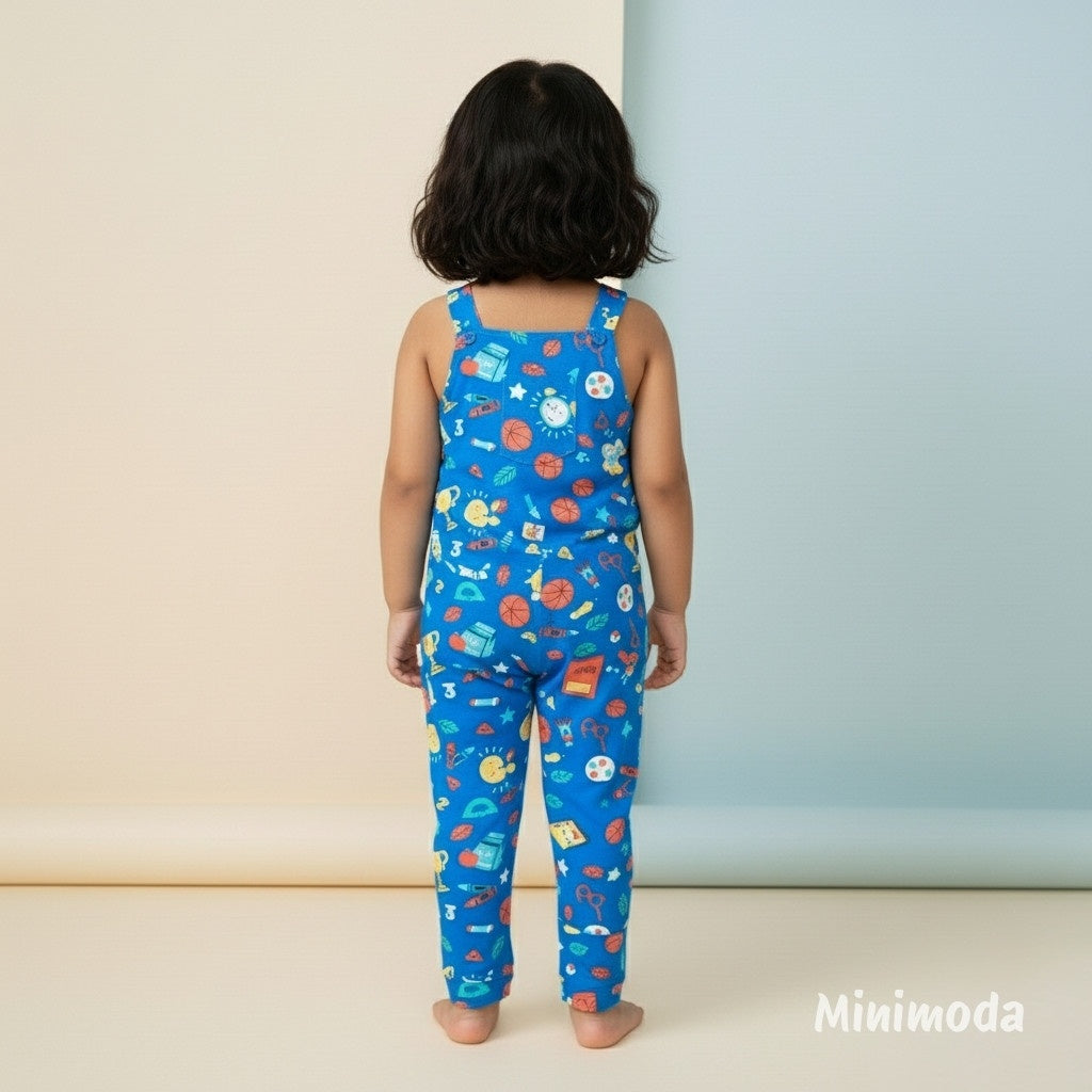 Mini Minions | Blue Kids Dungarees