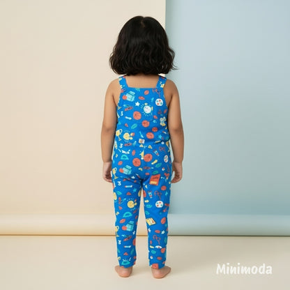 Mini Minions | Blue Kids Dungarees
