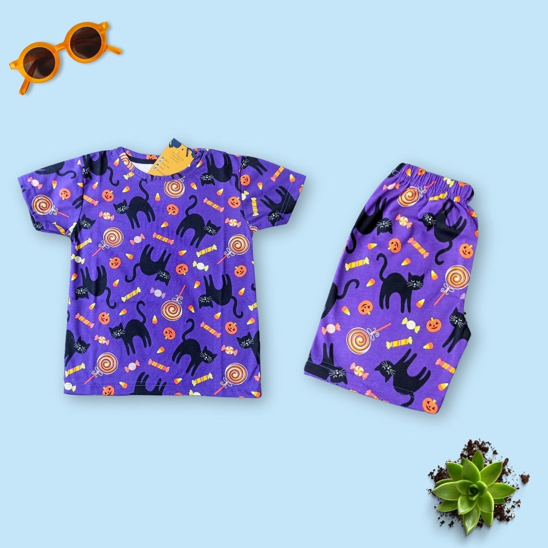 Cuddly Pals | Purple Co-ord Set