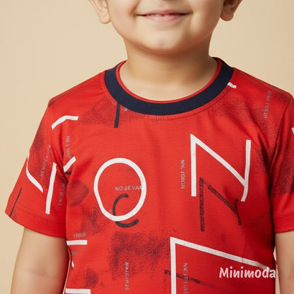 Witty Doodles | Red T-Shirt