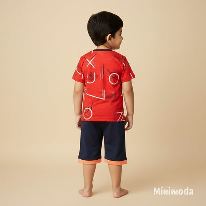 Witty Doodles | Red T-Shirt