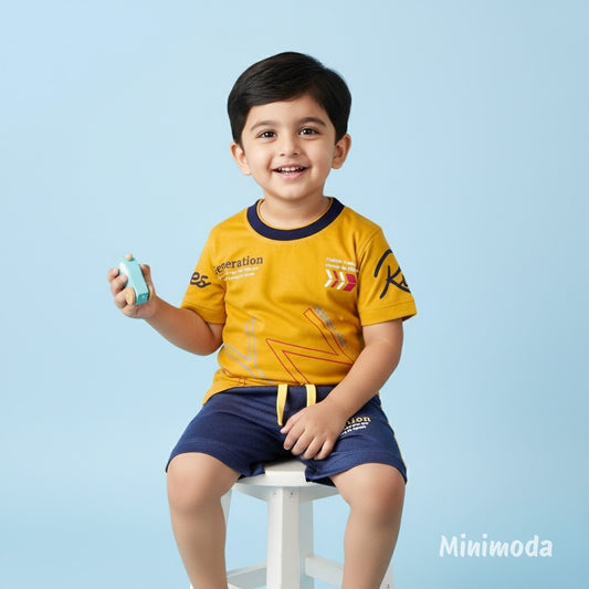 Peppy Villains | Mustard T-Shirt