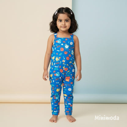 Mini Minions | Blue Kids Dungarees